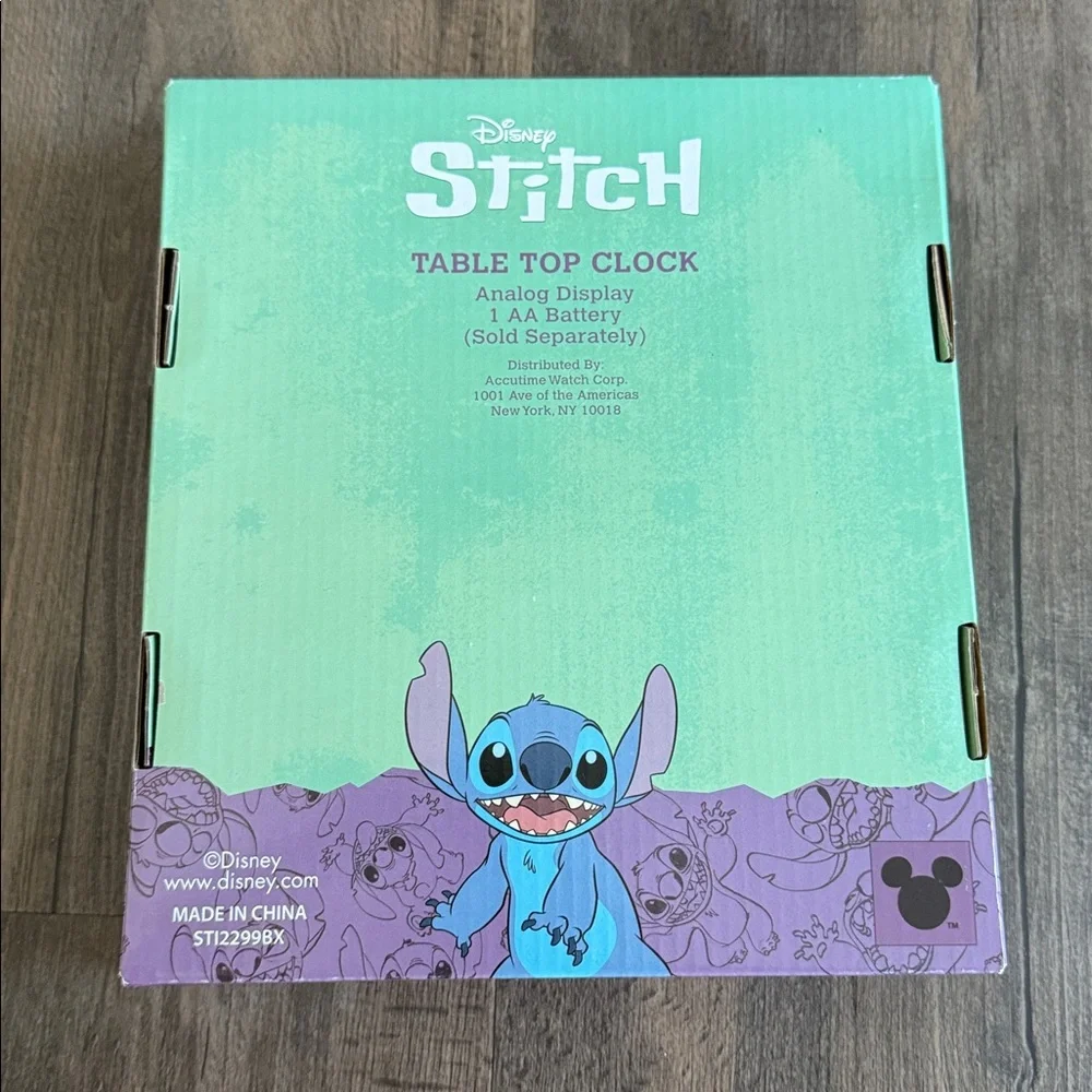 Disney Stitch Table Top Clock